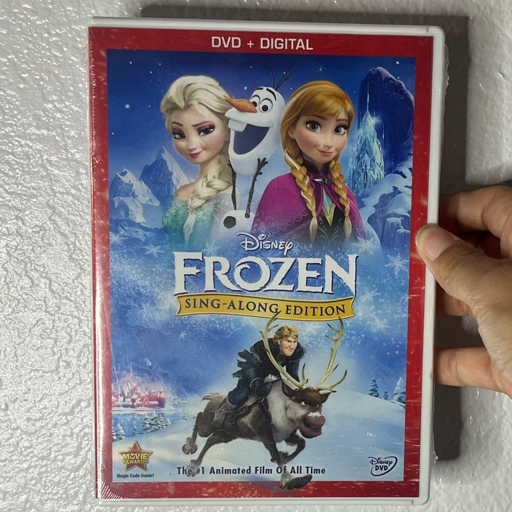 Disney Frozen Sing Along edition  DVD